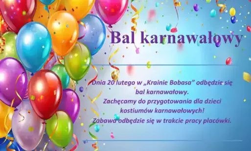 Zdjęcie do Bal karnawałowy
