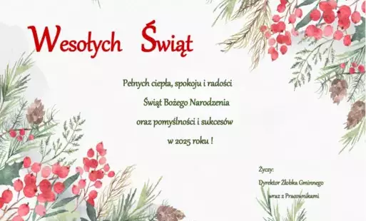 Zdjęcie do Życzenia świąteczne